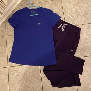 Fig Scrub Top and Pants